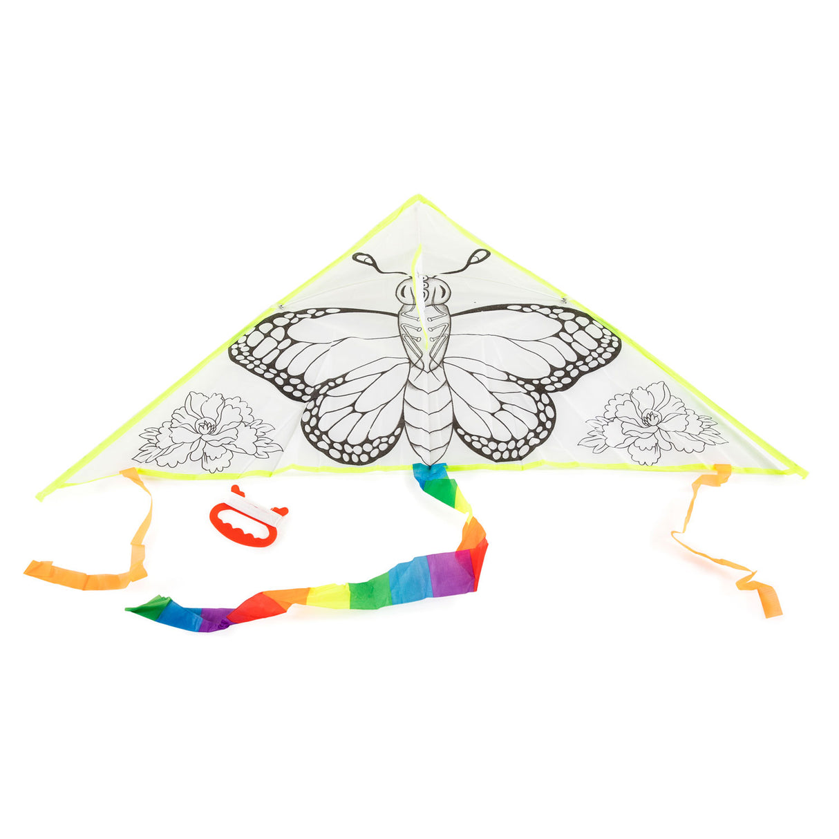 Color your own kite - butterfly