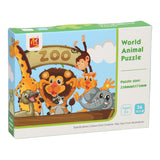 Puslespil zoo, 24 stk.