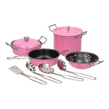 Pink pan set, 11dlg.