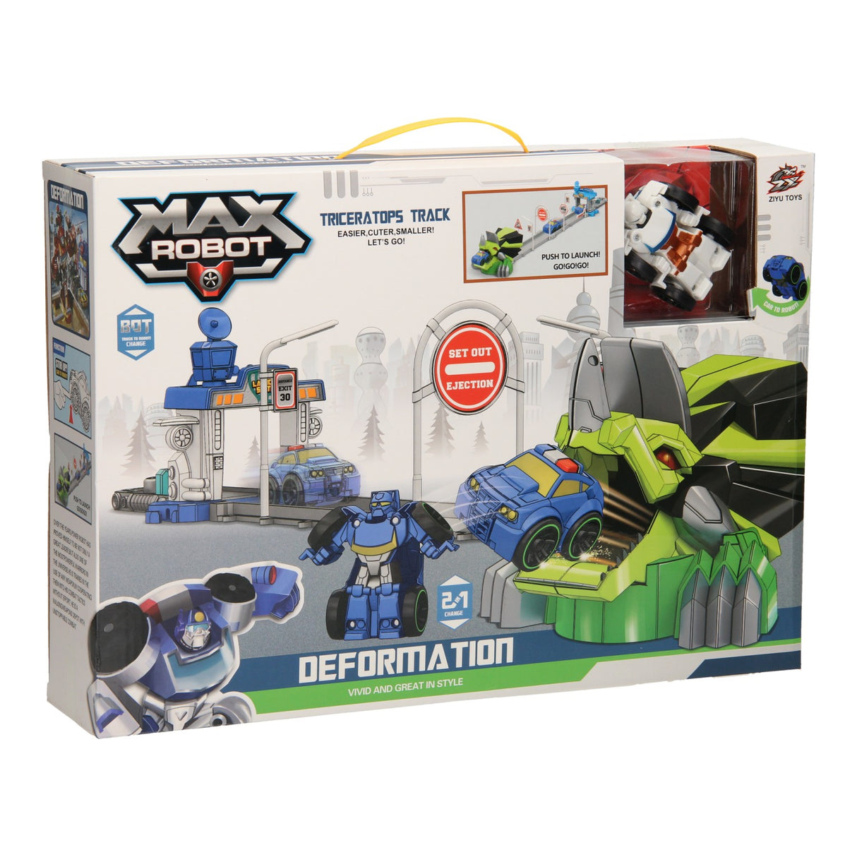 Max Roboter Max Roboter Transforming Set Set Police