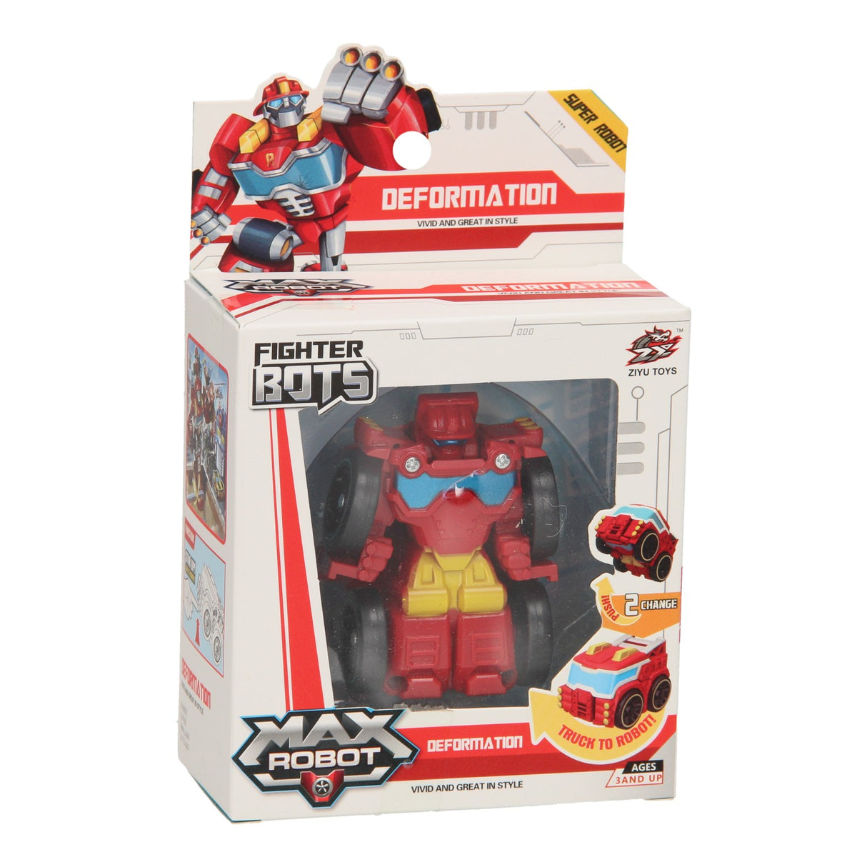 Max Roboter transformieren Auto