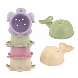 Pastel bath cups, 6 pcs.