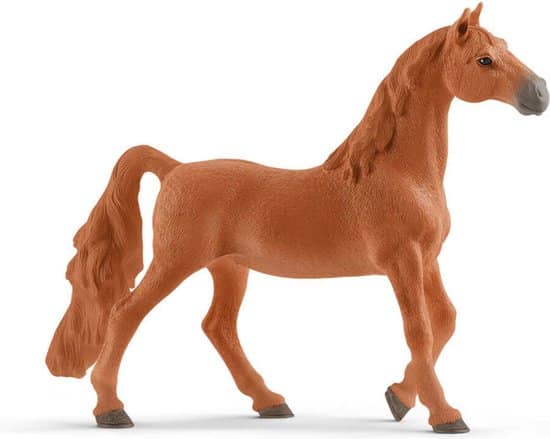 Schleich 72164 amerikansk sadelavlad valack | 5 stycken