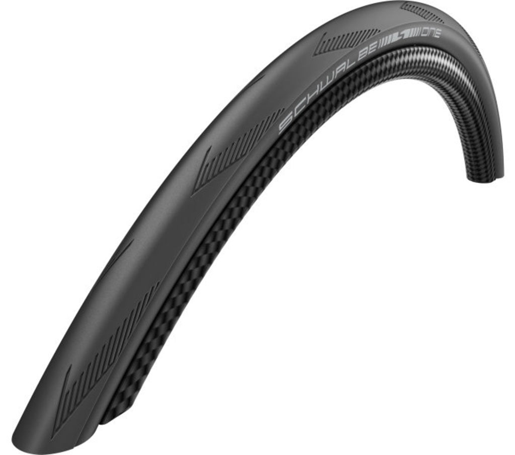Schwalbe 700-30C (30-622) Tíre seachtrach (30-622) Folding Black Folding amháin