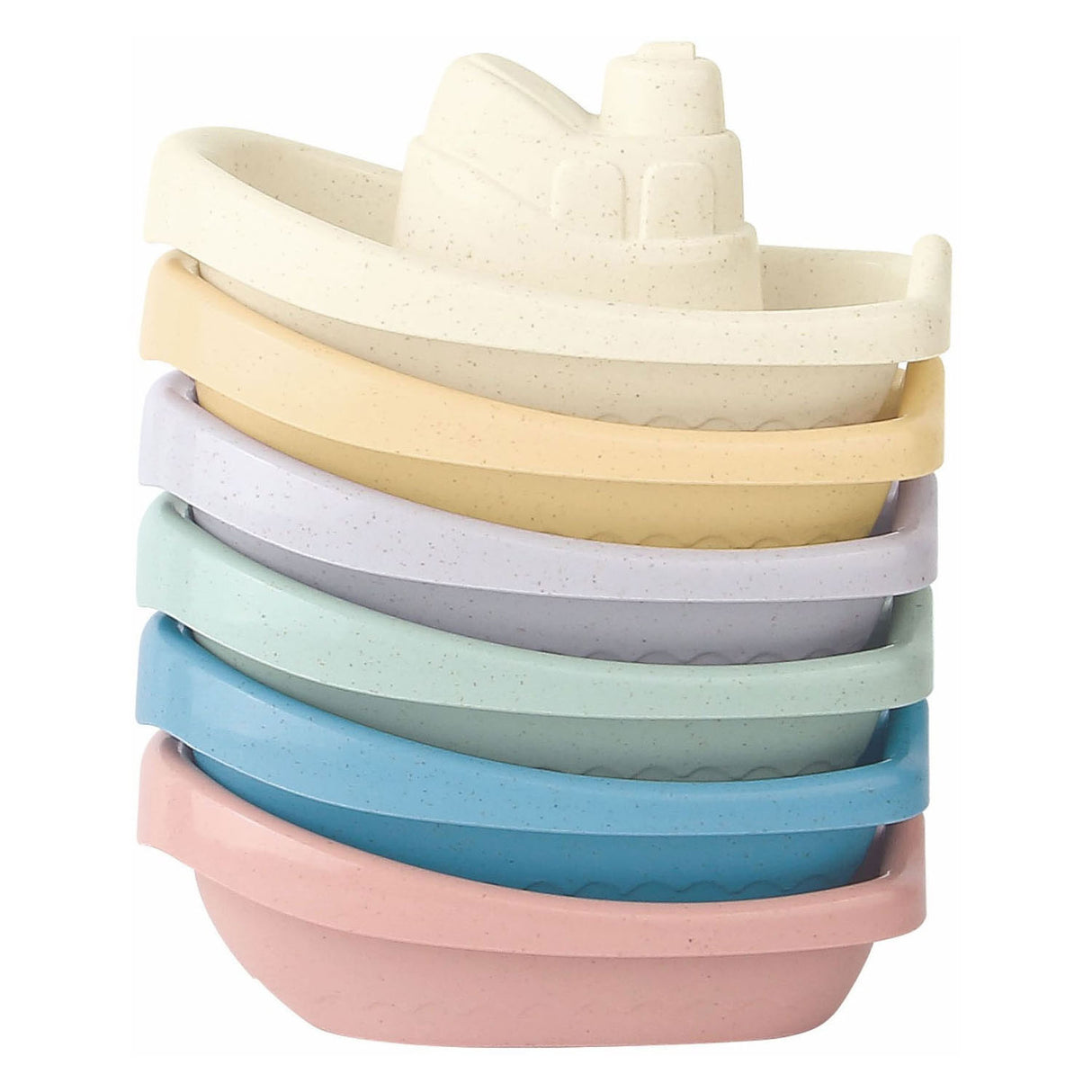Bath boats pastel, 6 pcs.
