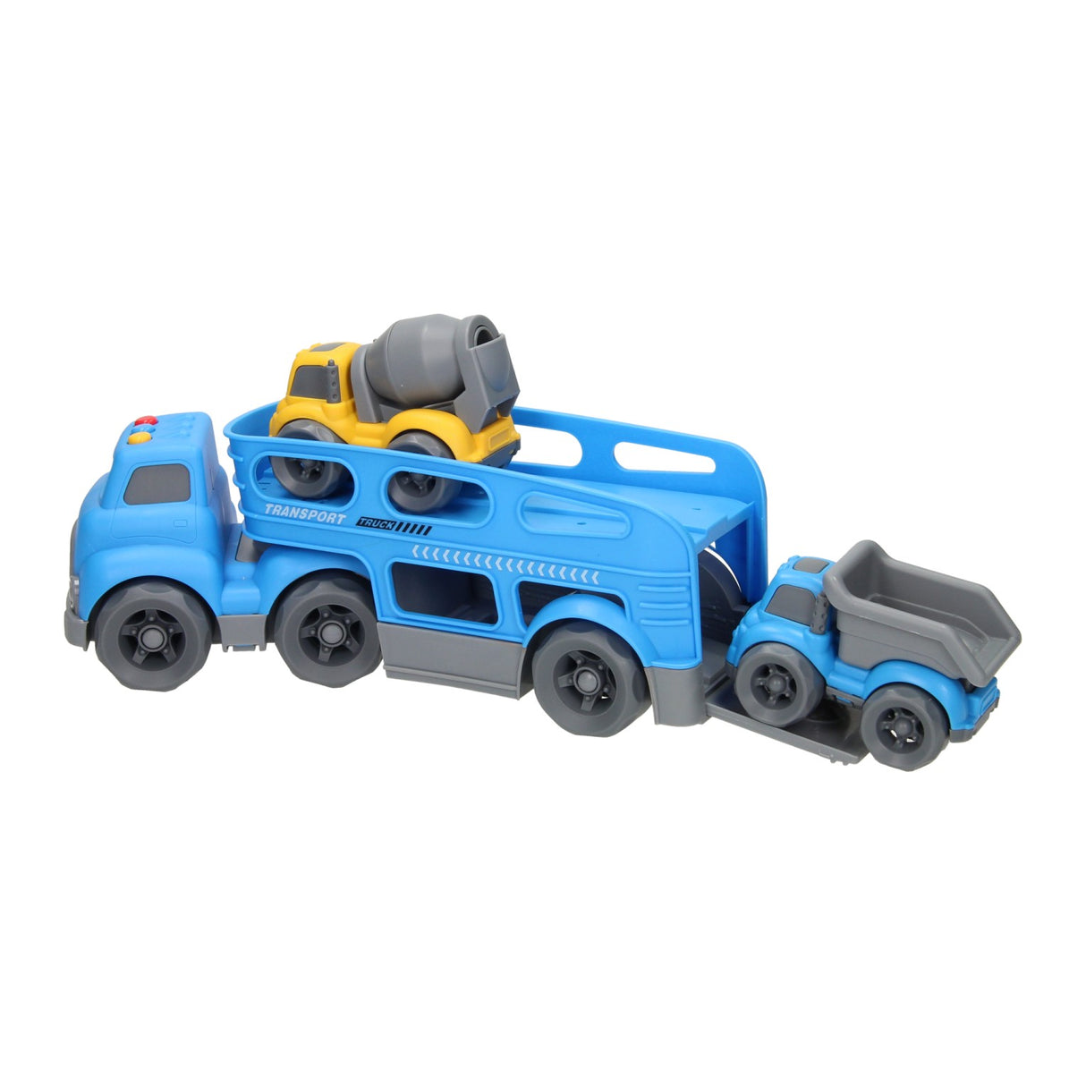 Transporter Work Vehicles with Sound - Blue