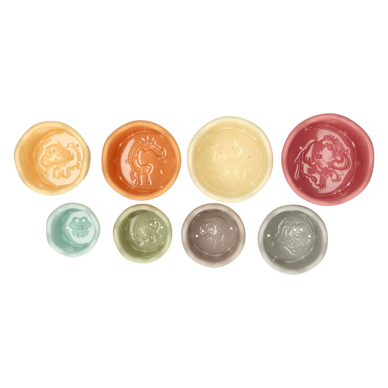 Stacking cups pastel