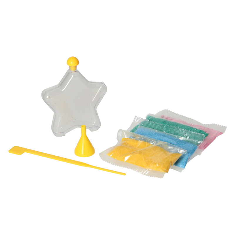 Glow in the dark sand kunststjerne