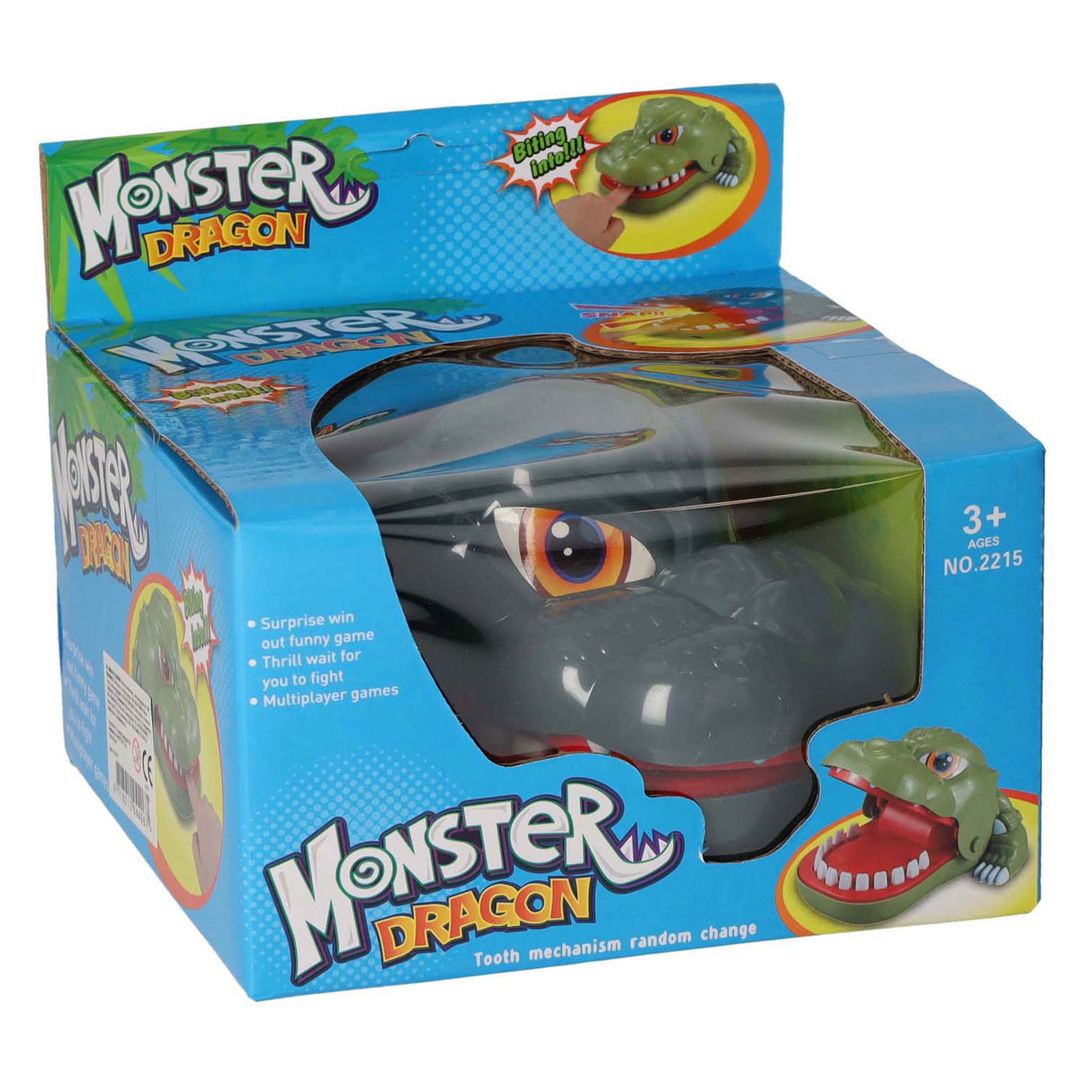 Monster dragon biting game