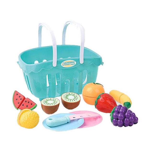 Snijfruit en el carrito de compras