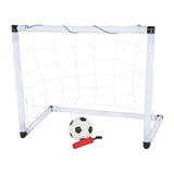 Fotbollsmål med boll