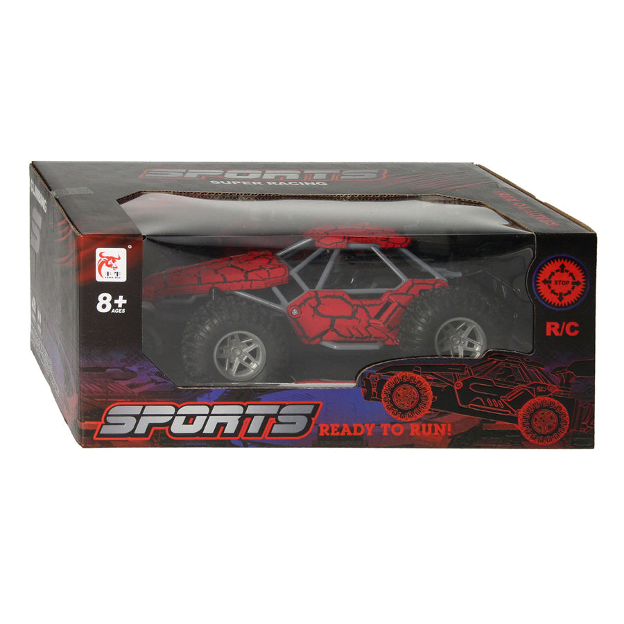 RC avto s funkcijo dima - rdeča