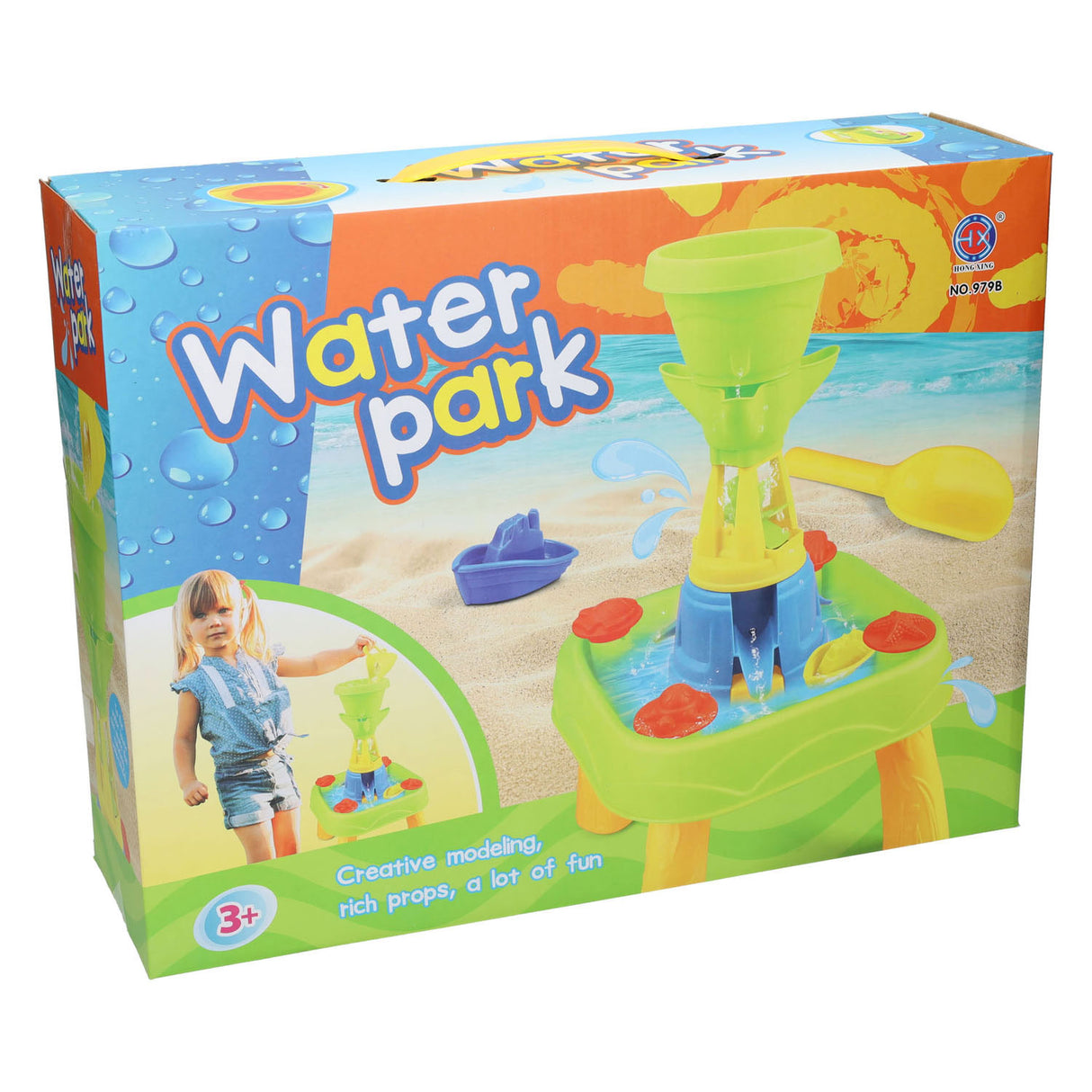 Wasserpark-Wasserfall