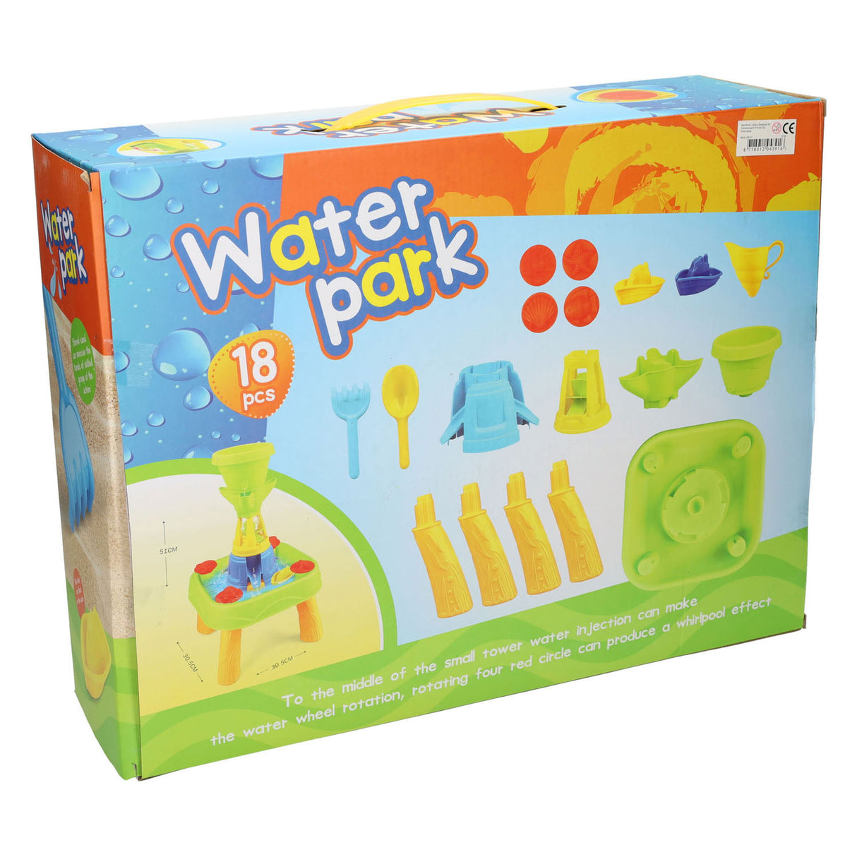 Wasserpark-Wasserfall