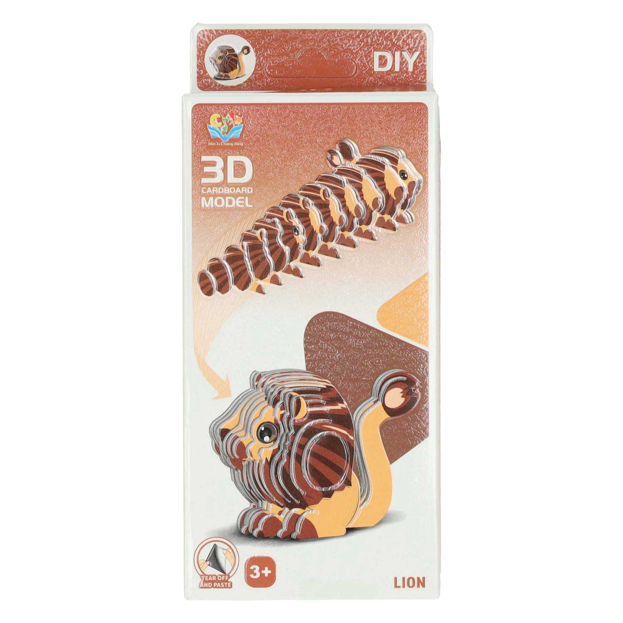 Leão quebra-cabeça 3D, 26 unid.