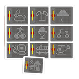 Leerbord magnetisch groot
