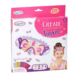 Making a mosaic tiara