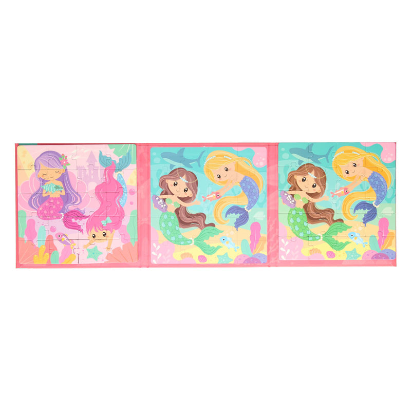 Sirena a libro puzzle magnetico