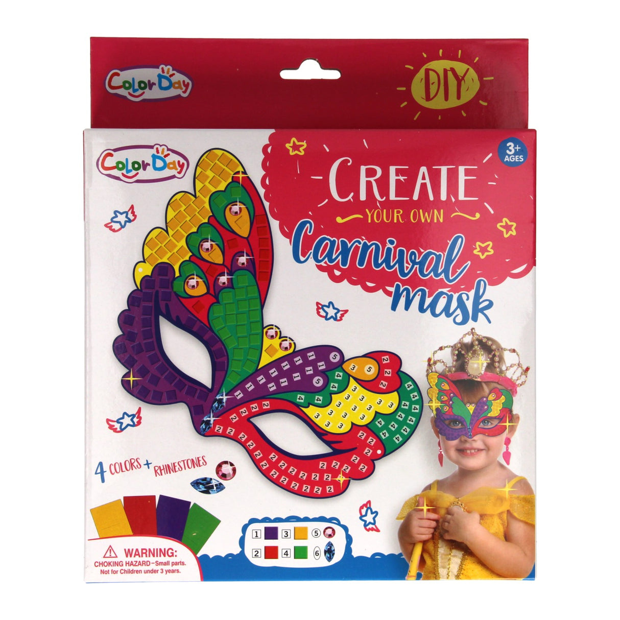 Decorate mask mosaic