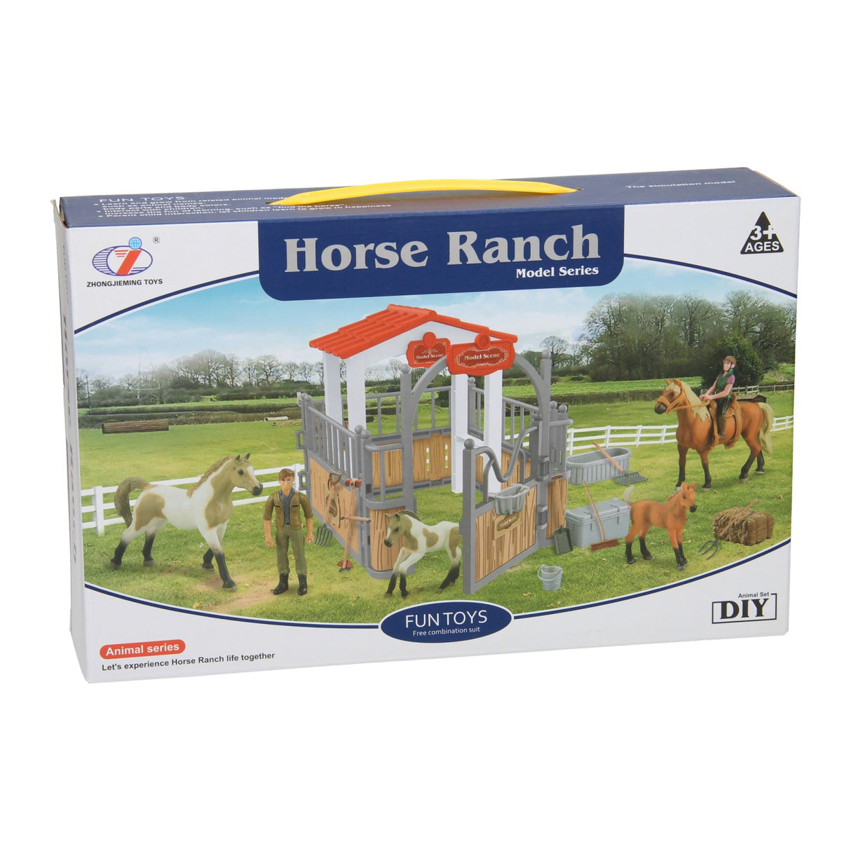 Paarden manege speelset