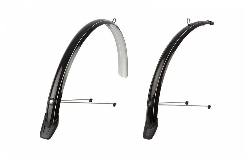 Fender Set 28 51 mm Polisport Towny - Nero