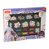 Jewelry making bead set pastel metallic