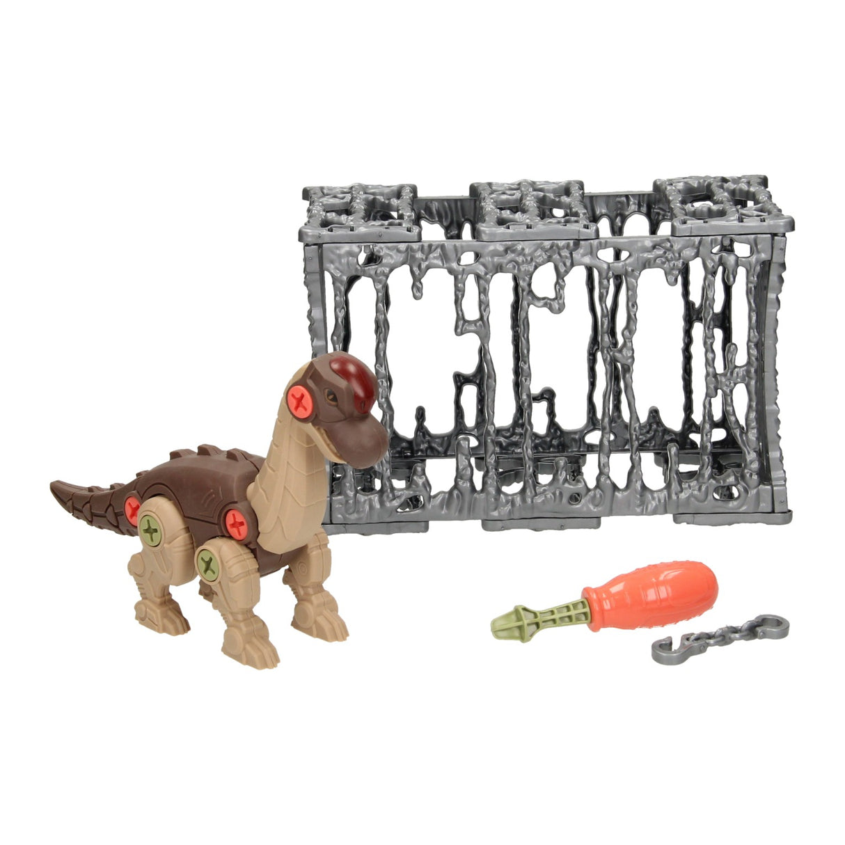 Ruuvaa dino häkkiin