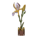 Træ 3D byggesæt iris - 60 dele.