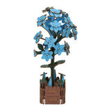 Tre 3D byggesett hyacinth - 115 deler.