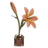 Wooden 3D building kit lily - 71 pieces.
