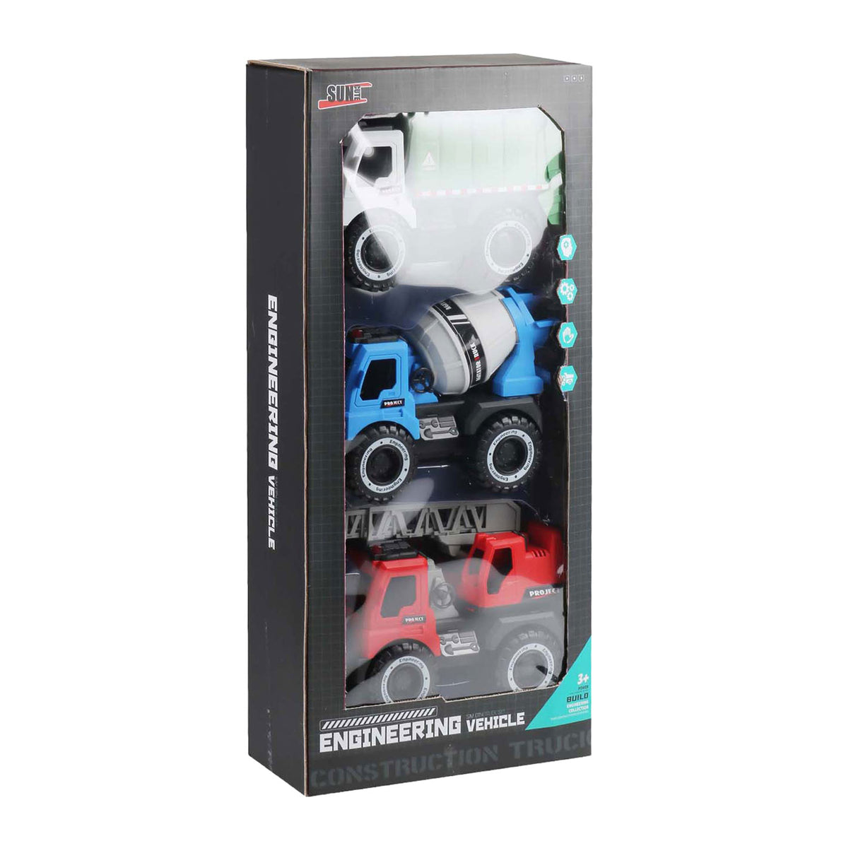 Work vehicles - 3pcs