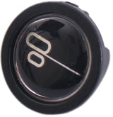 Gazelle plastikowy klips do mocowania Fender - Czarny