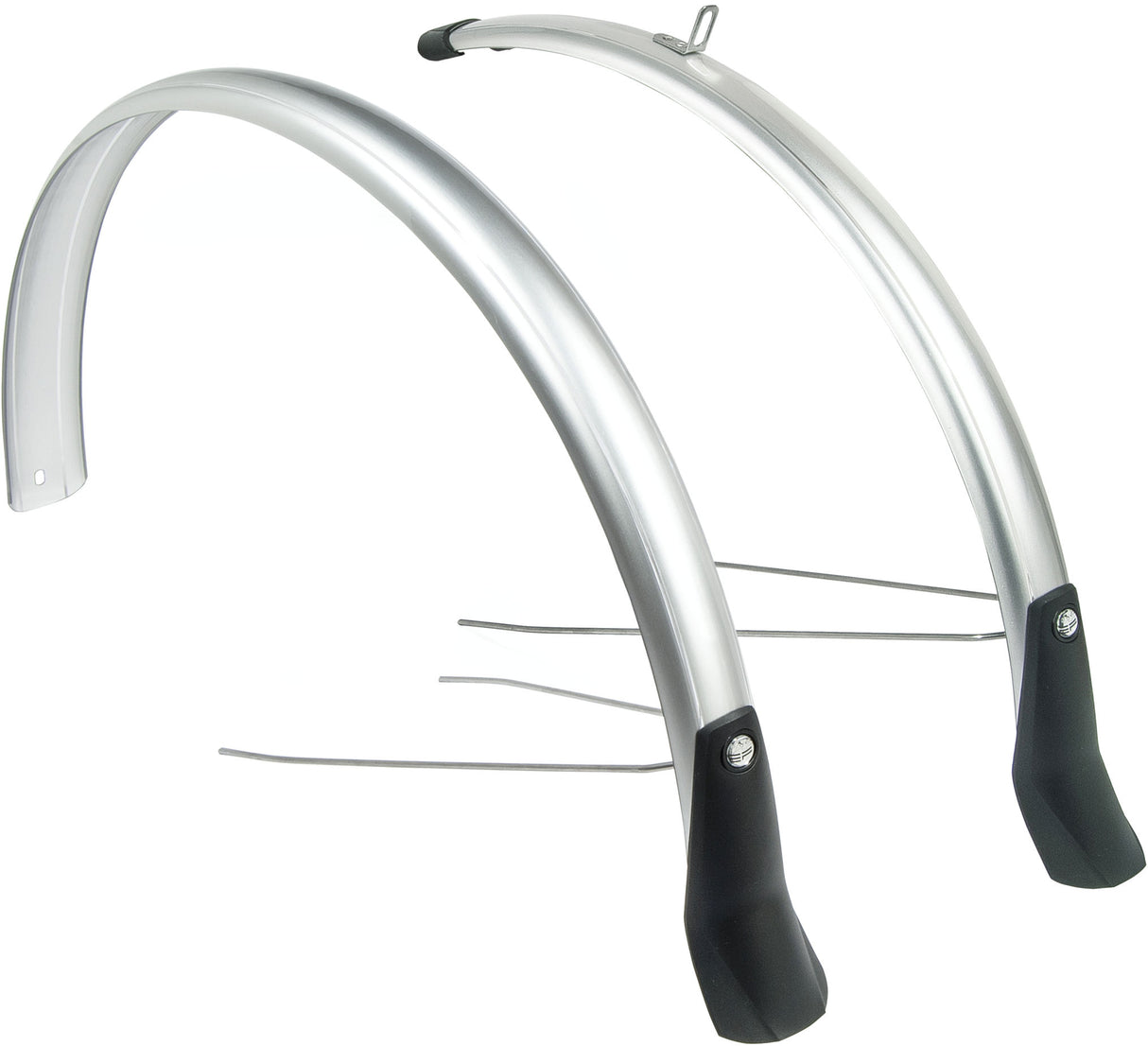 Eurofender sárvédő szett snello 28 x 51 mm ezüst