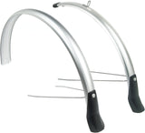 Eurofender sárvédő szett snello 28 x 51 mm ezüst