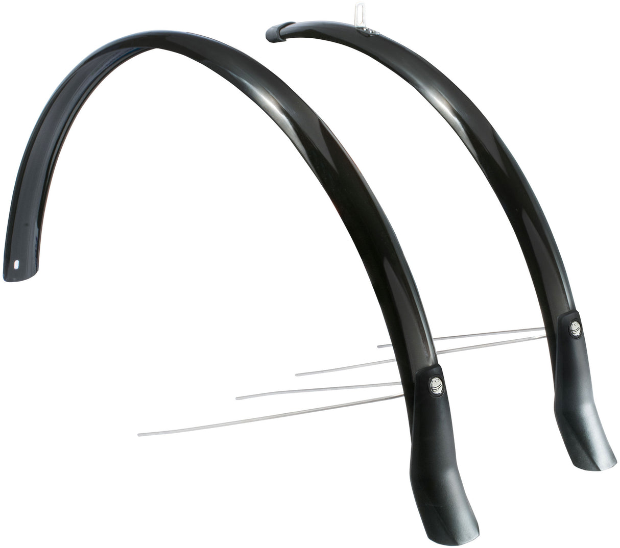 Eurofender Fender set snello 28 x 51 mm negro