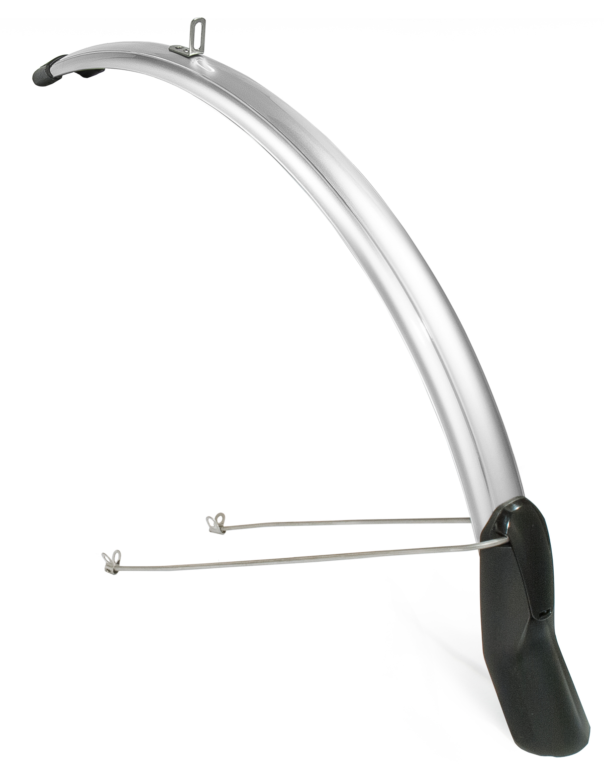 Snello front fender 28 x 46 mm - Smoke titanium