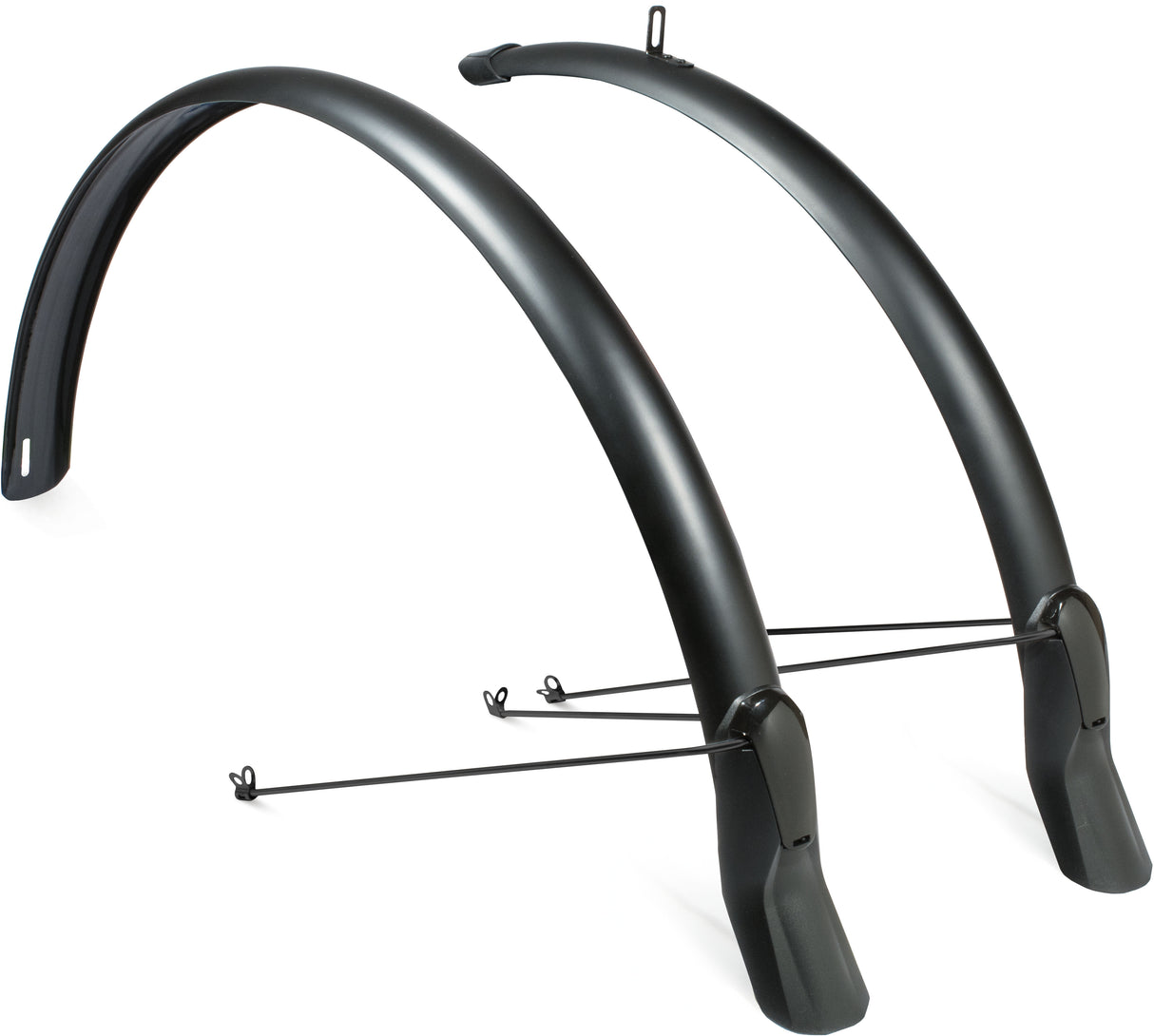 Fender Set Scatto 26-28 palčni 51 mm mat črna