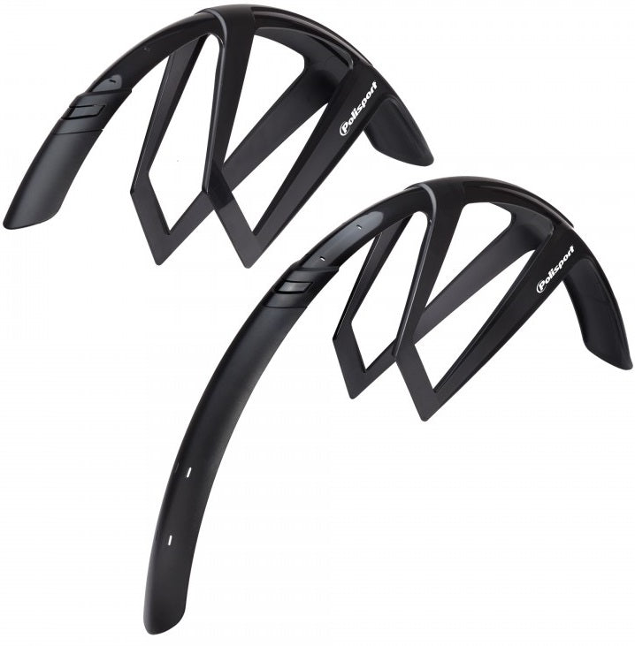 Polisport Fender Set 28 g -Mud 50mm - černá