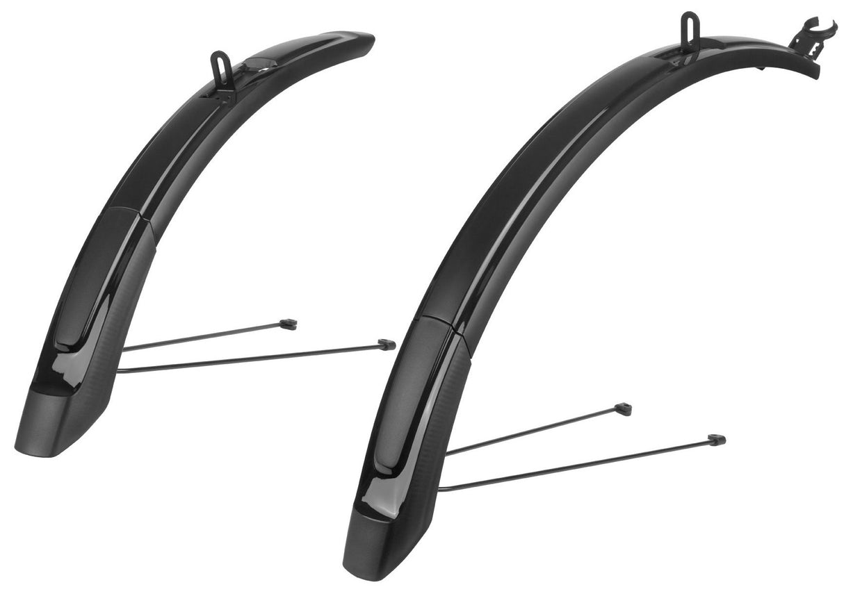 PoliSport Mudguard Extenter MTB 26 '-29 65 mm - črna