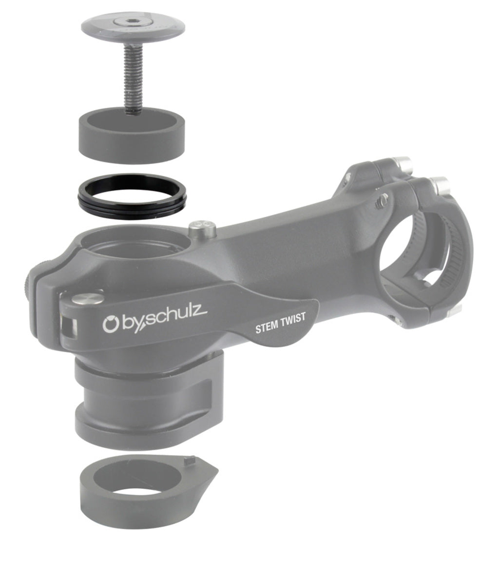 Spacer By, Schulz Top Cap 11 8 Black