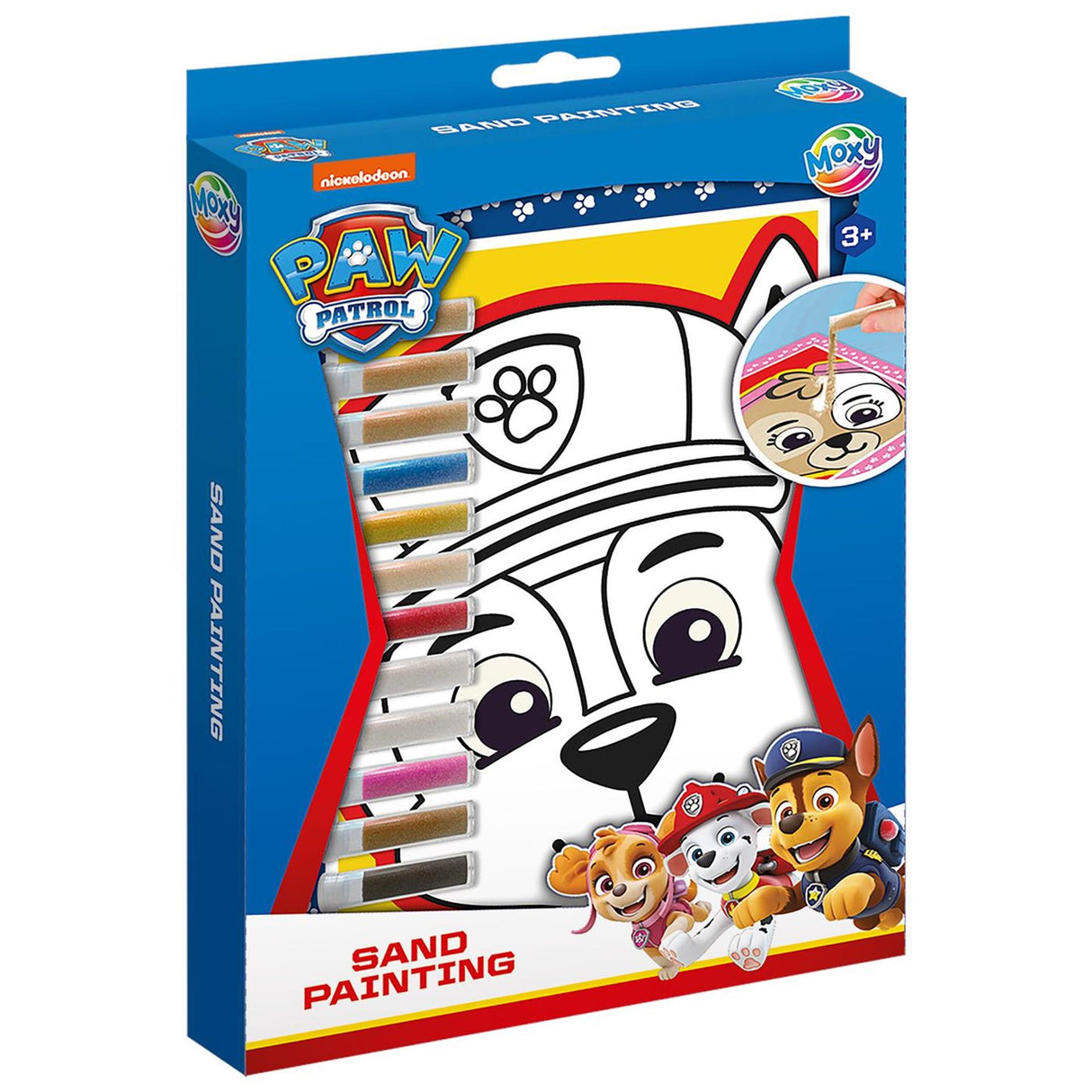 Creative craft group paw patrol sand painting, 16 pcs.