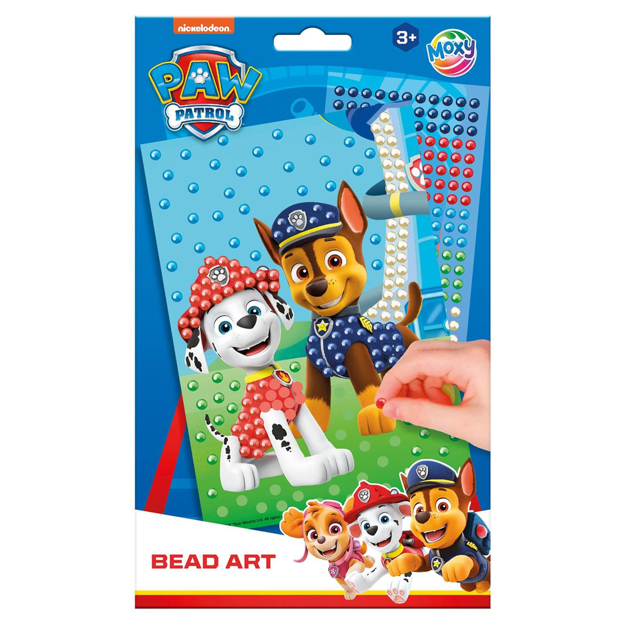 Kreative Bastelgruppe Moxy Paw Patrol Perlenkunst – A5-Format