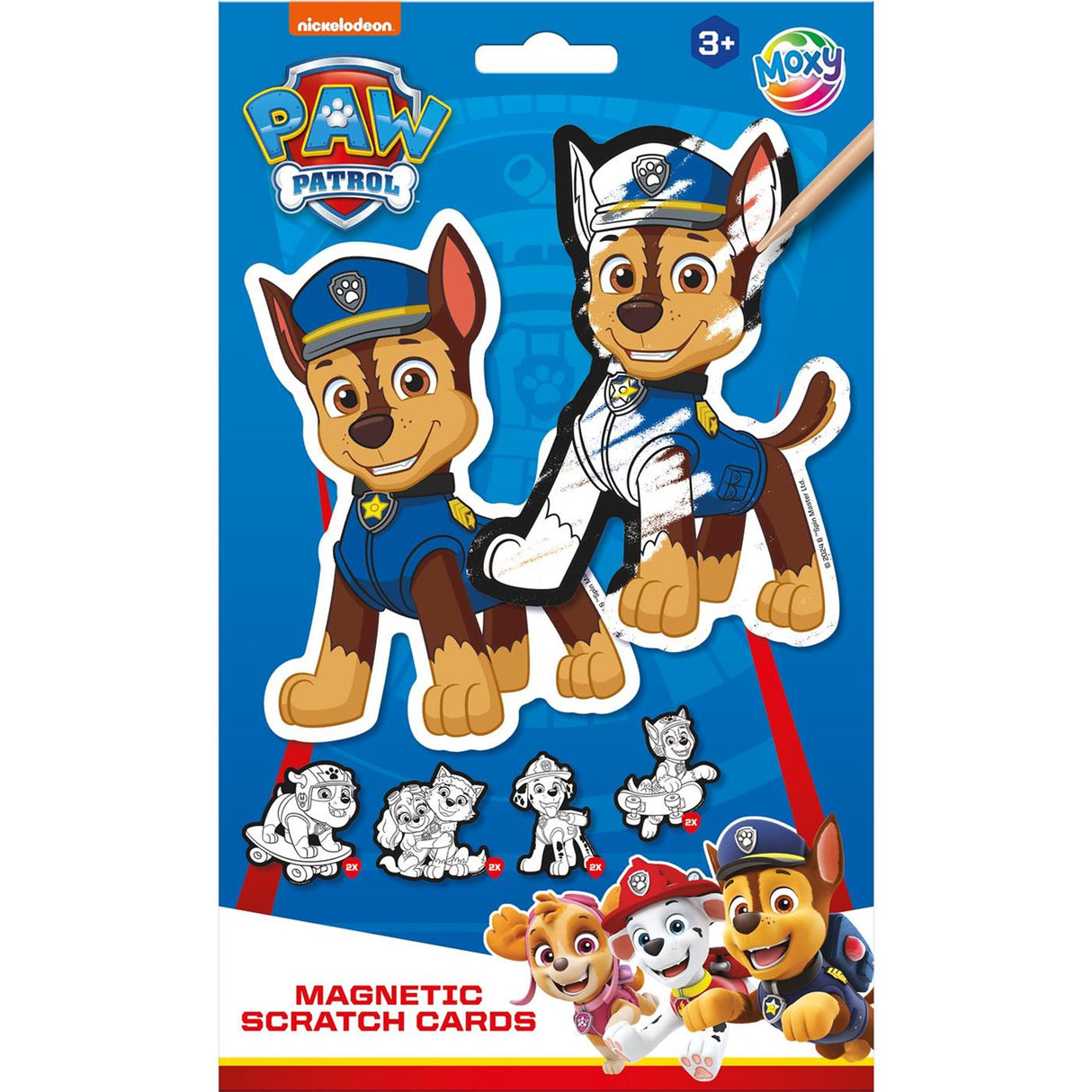 Creative craft group scratch magnets paw patrol, 12 pcs.