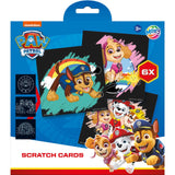 Creative craft group scratch cards paw patrol set, 7 pcs.
