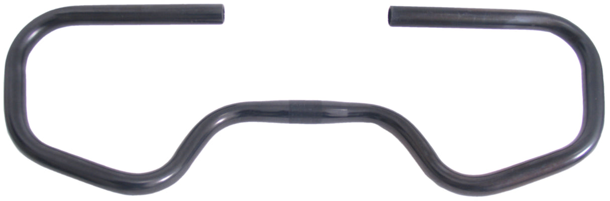 Butterfly handlebar city bike 22.2 595 25.4 mm black