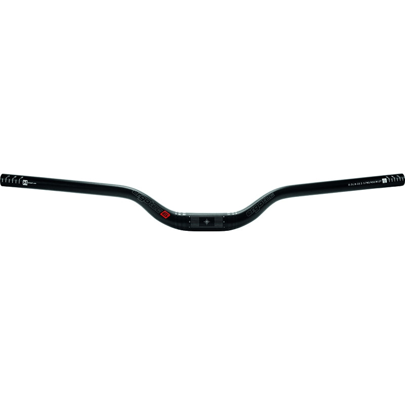 Stirrende Bend Ergotec Riserbar 31.8 Sort (E-Bike 45 km)