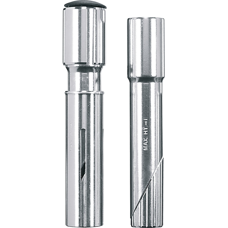 „Ergotec“ stiebo priekyje adapterio uogos 1 + 1 1 8 šakutės su vielos sidabru