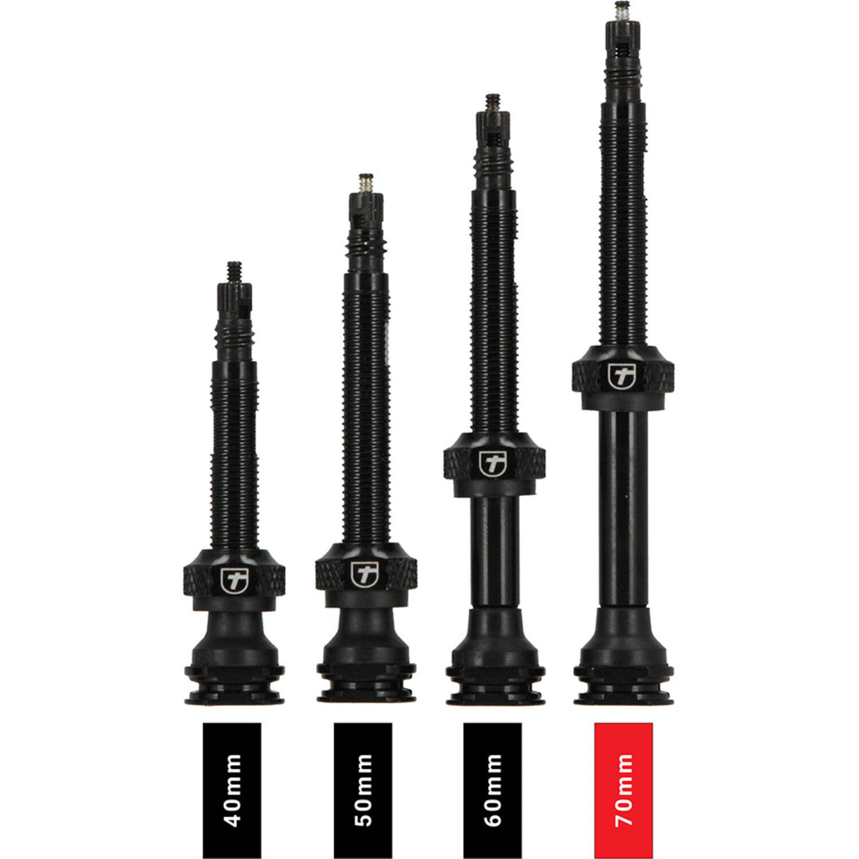 Trivio - tubeless valve black fvt