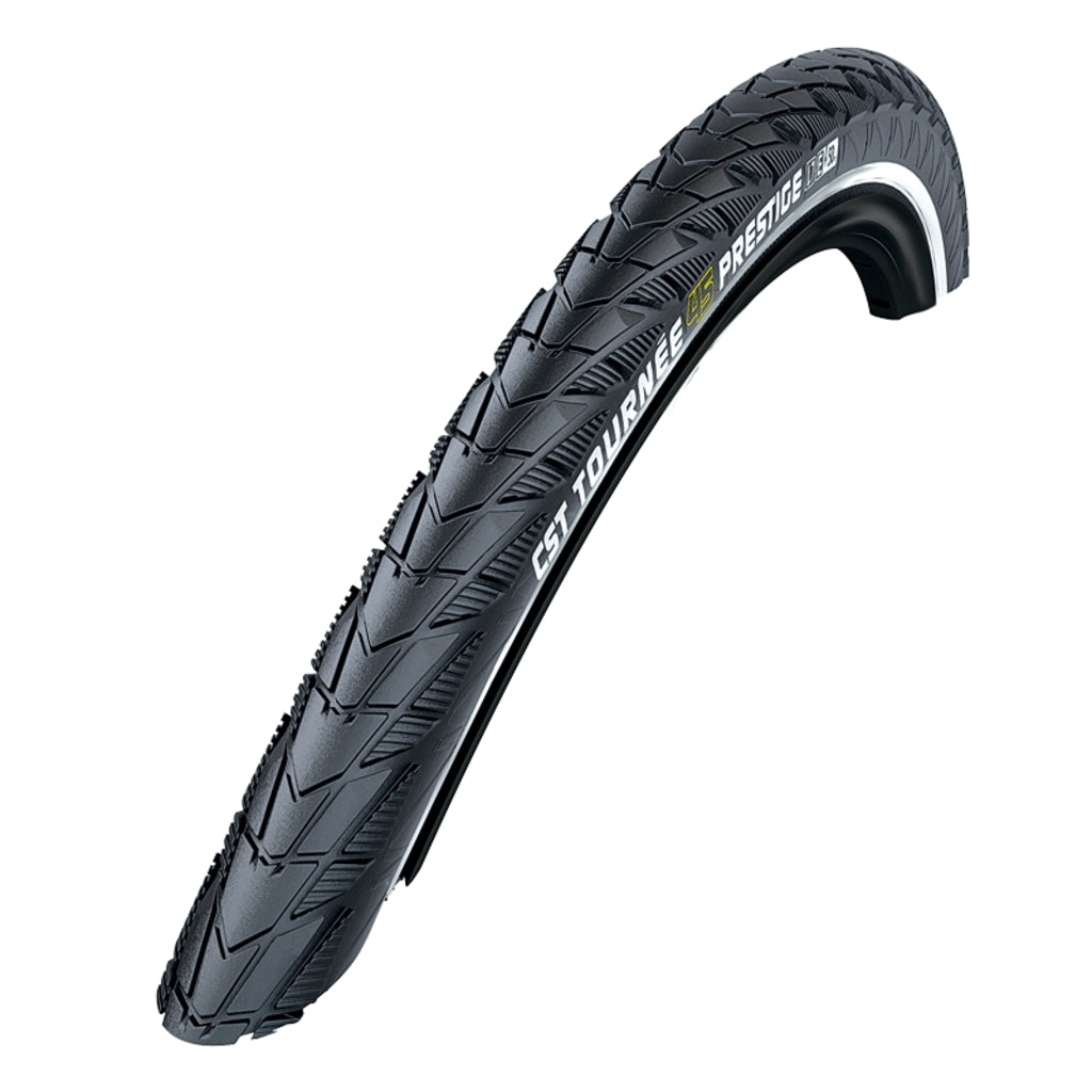 Out tire CST Tournée Prestige 28 x 2.00 50-622 mm - Black with reflection