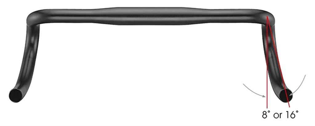 Satori Lenkung X-Race Aero Ø31.8mm B = 400 mm Matt Schwarz
